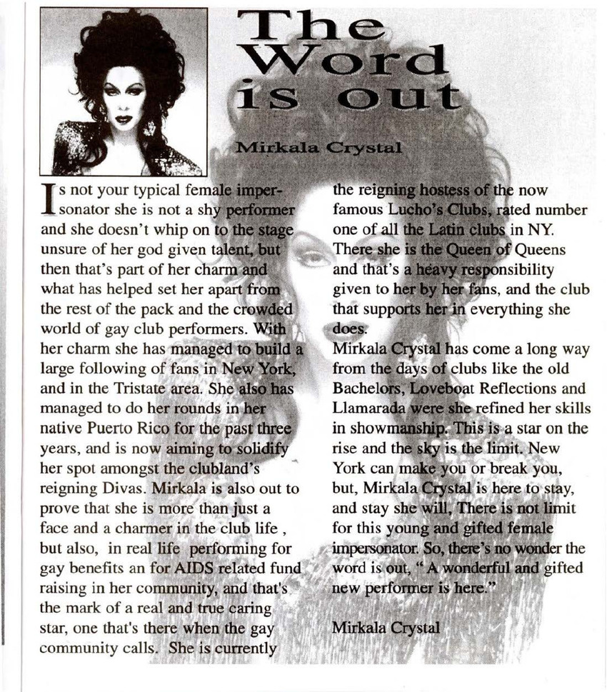 Download the full-sized PDF of The Word is out, Zodiac's Tavern Advertisement, and Hanging with The Homegirls