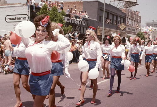 Download the full-sized image of L.A. Hairport at the Los Angeles Gay Pride Parade