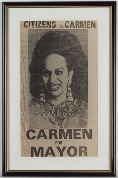 Download the full-sized image of Carmen for Mayor Election Advertisement