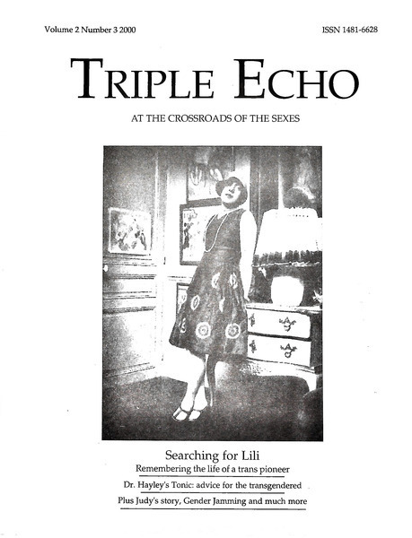 Download the full-sized image of Triple Echo, Vol. 2 No. 3